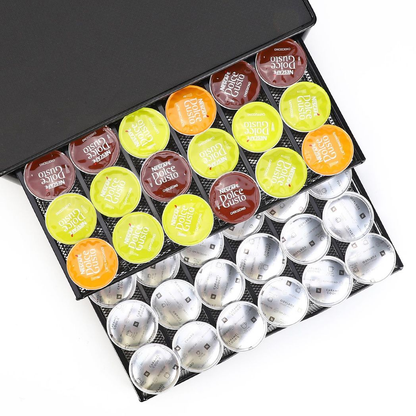 Vinsani Black Coffee Pod Double Drawer 1010402