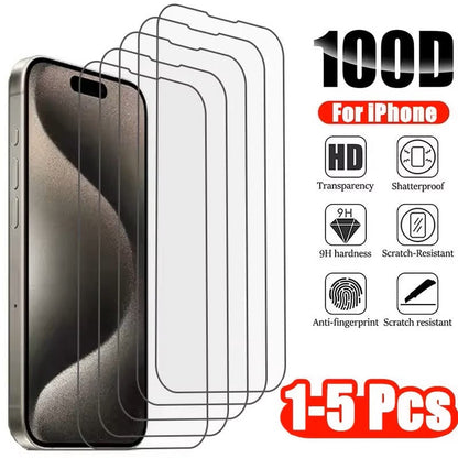 9HD Tempered Glass Screen protector for iPhone 16
