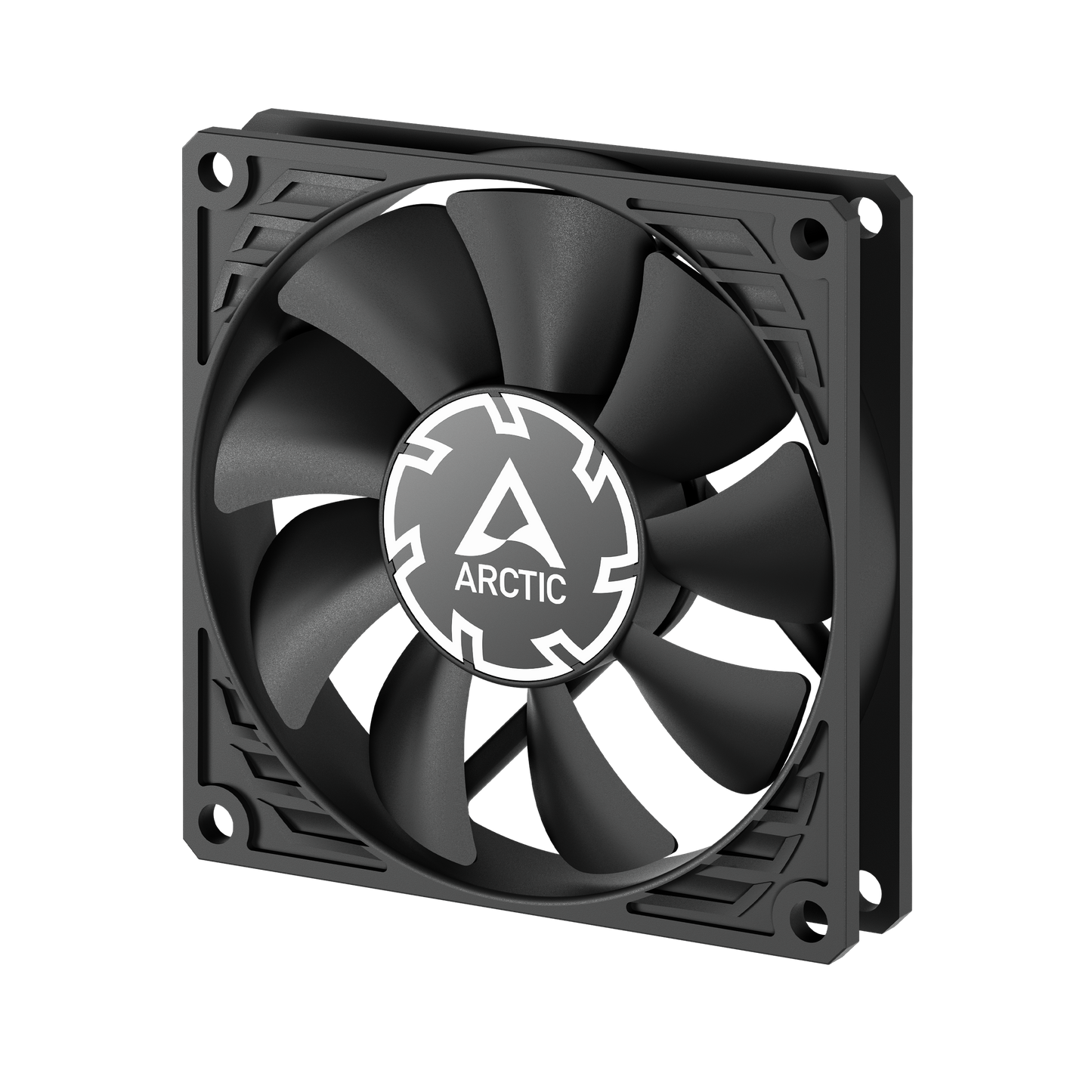 ARCTIC P8 Slim 8cm PWM PST Case Fan w/ Cable Splitter & Fluid Dynamic 300-3000 RPM