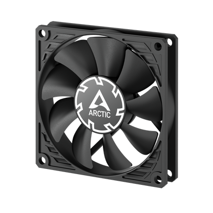 ARCTIC P8 Slim 8cm PWM PST Case Fan w/ Cable Splitter & Fluid Dynamic 300-3000 RPM