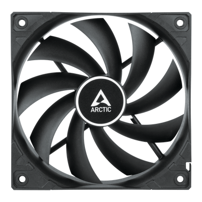 Arctic F12 Low Noise 12cm Case Fan with 9 Blades & Fluid Dynamic 1350 RPM Value Pack