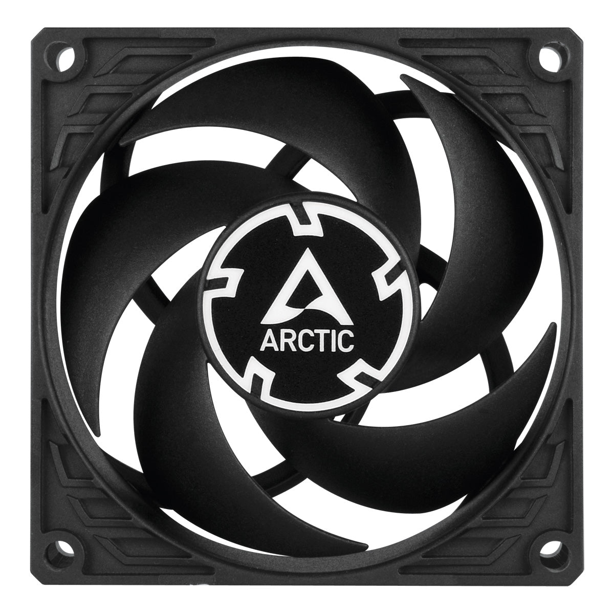 Arctic P8 8cm Pressure Optimised PWM PST Case Fan Cable Splitter & Fluid Dynamic - 200-3000 RPM