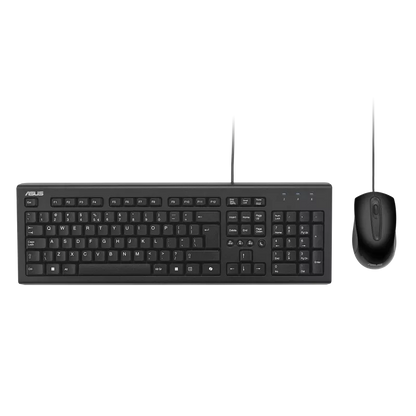 Asus U2000 USB Wired Keyboard and 1000 DPI Mouse Set