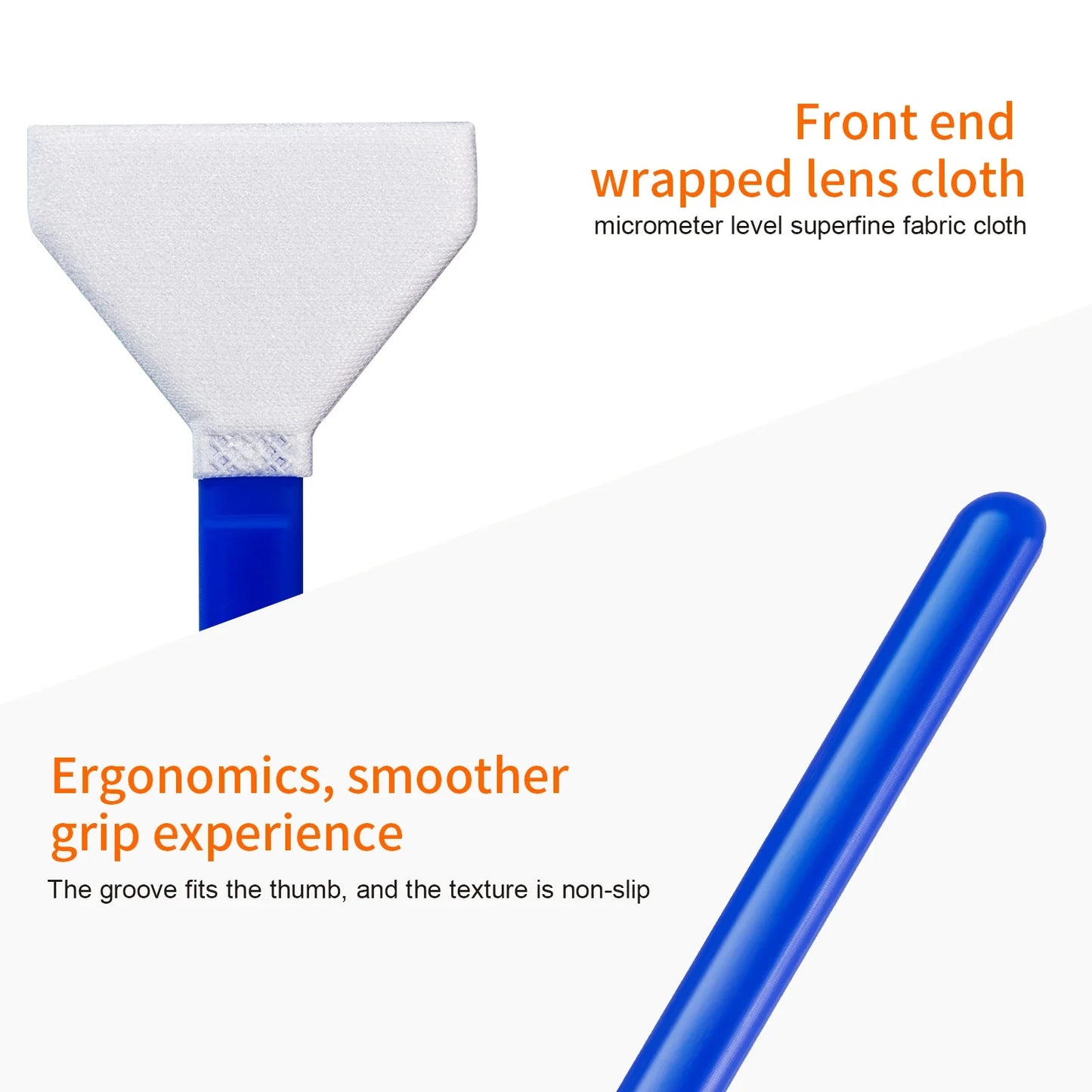 K&F Concept Cleaning Swab 10PCS Individually Vacuum Packed for Full Frame Sensors