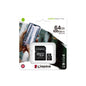 Kingston Canvas Select Plus Micro SD Card with SD Adapter, Class 10 up to 512 GB