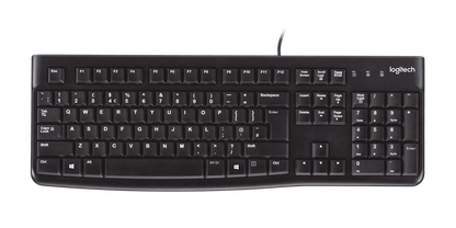Logitech K120 USB Low Profile Wired Keyboard