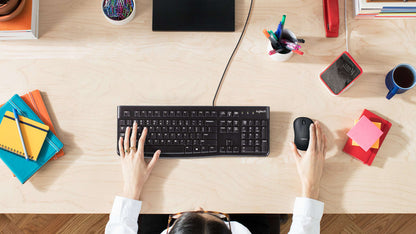 Logitech K120 USB Low Profile Wired Keyboard