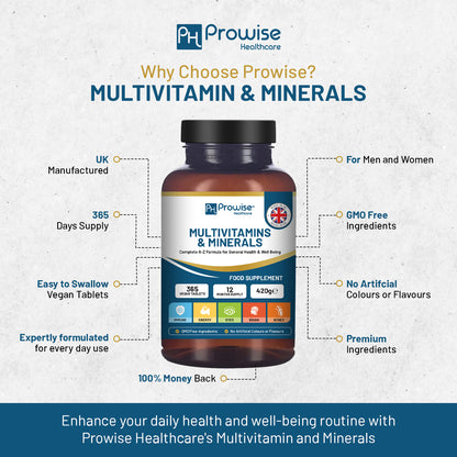 A-Z Multivitamins & Minerals - 365 Vegan Multivitamin Tablets