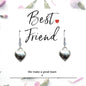 Best Friend Earrings & Message Card
