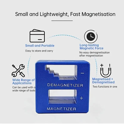 Screwdriver Tip Magnetizer and Demagnetizer
