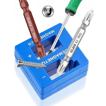 Screwdriver Tip Magnetizer and Demagnetizer