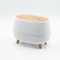 Futuristic Ribbed Aroma Diffuser with Colour-Changing Light