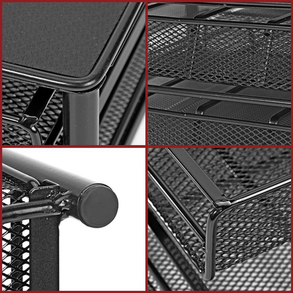 Vinsani Black Coffee Pod Double Drawer 1010402