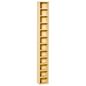 21L 75H cm Multimedia Shelf-Pine Wood Colour