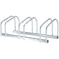 Bike Parking Rack Bicycle Locking Storage Stand for 3 Cycling Silver HOMCOM