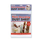 3 x 4m Clear Plastic Dust Sheet